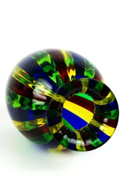 Clearance Pamono Multicolour Blown Murano Glass Vase by Urban for Made Murano Glass, 2019