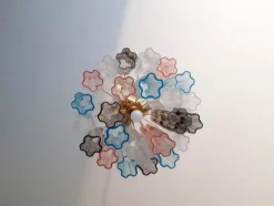 Pamono Multicolour Trunks Chandelier from Murano Glass><noscript><img width=