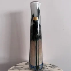 Pamono Multi-Layered Glass Vase by Val Saint Lambert> Vases