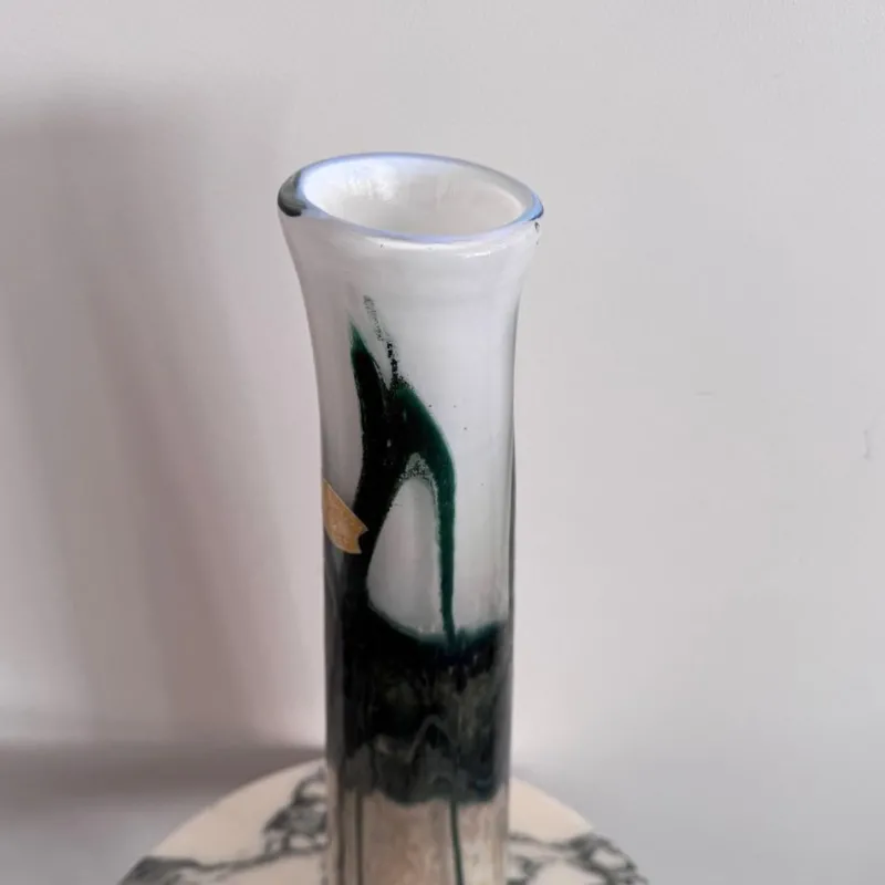 Pamono Multi-Layered Glass Vase by Val Saint Lambert> Vases
