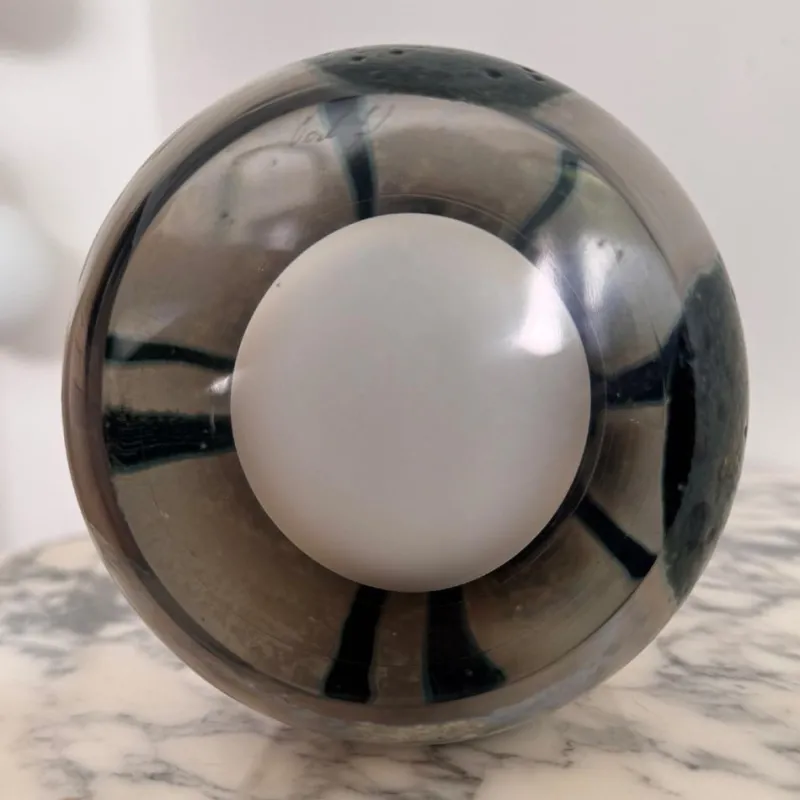 Pamono Multi-Layered Glass Vase by Val Saint Lambert> Vases