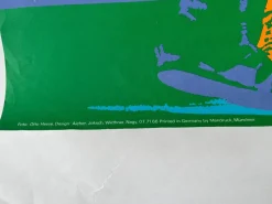Outlet Pamono Munich Olympic Games Boxing Poster by Otl Aicher, 1972