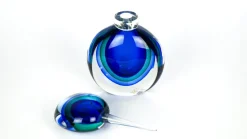 Pamono Murano & Sommerso Glass Vase by Michele Onesto for Made Murano Glass, 2019><noscript><img width=
