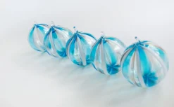 Hot Pamono Murano Christmas Baubles by Mariana Iskra for Ribes Studio, Set of 6