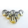 Pamono Murano Christmas Baubles by Mariana Iskra for Ribes Studio, Set of 6> Decorative Objects