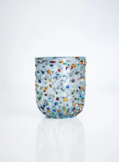 Discount Pamono Murano Crystal Glasses by Mariana Iskra, Set of 6