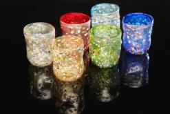 Best Pamono Murano Crystal Glasses by Mariana Iskra, Set of 6