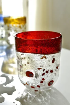Outlet Pamono Murano Drinking Glasses by Mariana Iskra, Set of 6