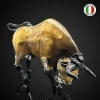 Pamono Murano Glass Bull with 24k Gold Aurum by Venice Mastery> Old Masters