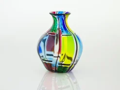 Pamono Murano Glass Carnevale Vase by Angelo Ballarin> Tabletop