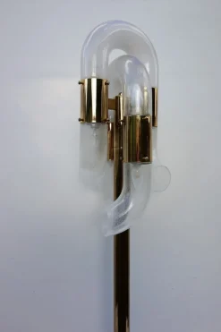 Pamono Murano Glass Floor Lamp by Aldo Nason for Mazegga, 1970s><noscript><img width=