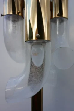 Pamono Murano Glass Floor Lamp by Aldo Nason for Mazegga, 1970s><noscript><img width=