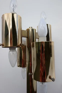 Pamono Murano Glass Floor Lamp by Aldo Nason for Mazegga, 1970s><noscript><img width=