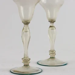 Sale Pamono Murano Glass Glasses, Italy, 18th Century, Set of 6