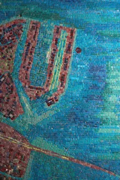 Pamono Murano Glass Mosaic of Venice from Salviati & Co., 19th-Century><noscript><img width=
