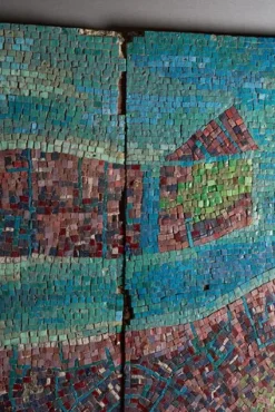 Pamono Murano Glass Mosaic of Venice from Salviati & Co., 19th-Century><noscript><img width=