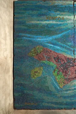 Pamono Murano Glass Mosaic of Venice from Salviati & Co., 19th-Century><noscript><img width=