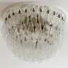 Best Pamono Murano Glass Plafond Flush Mount in the style of Carlo Scarpa