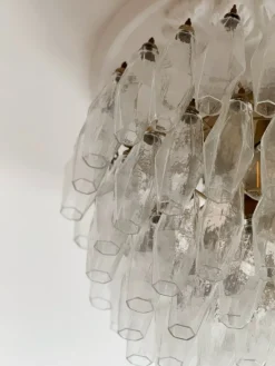 Best Pamono Murano Glass Plafond Flush Mount in the style of Carlo Scarpa