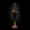 Best Pamono Murano Glass Sculpture Vase by 1295 Murano