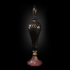 Best Pamono Murano Glass Sculpture Vase by 1295 Murano