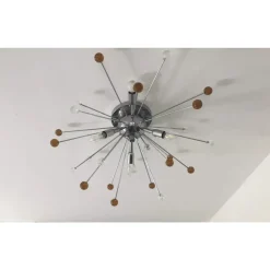 Pamono Murano Glass Sputnik Flush Mount by Simoeng> Ceiling Lights