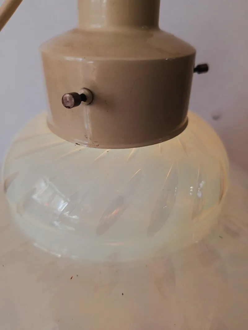 Pamono Murano Glass Table Lamp by Gambaro and Tagliapietra, 1970s