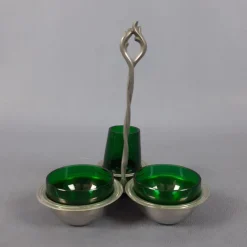 Pamono Murano Glass Table Set by Nason Moretti, 1960s, Set of 2> Dinnerware Accessories