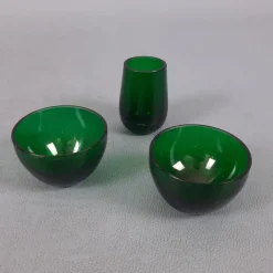 Pamono Murano Glass Table Set by Nason Moretti, 1960s, Set of 2><noscript><img width=