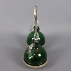 Pamono Murano Glass Table Set by Nason Moretti, 1960s, Set of 2><noscript><img width=