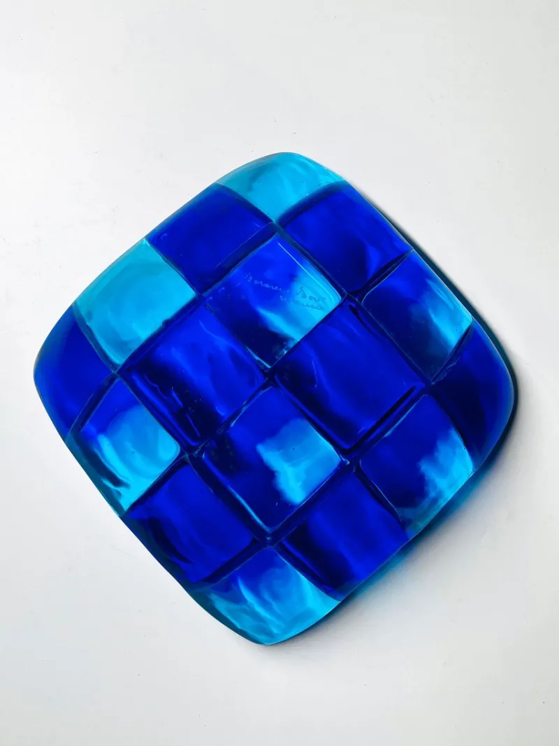 Pamono Murano Glass Tray from Barovier & Toso, Italy, 1970s> Dinnerware Accessories