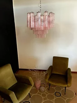 Pamono Murano Glass Tube Chandelier> Ceiling Lights