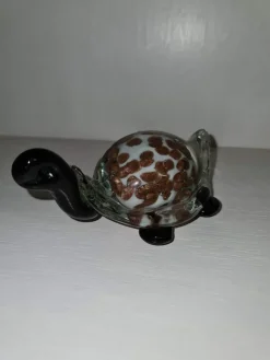 Pamono Murano Glass Turtle, 1960s> Mid-Century