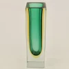 Pamono Murano Glass Vase by Flavio Poli, Italy, 1950s