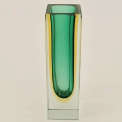 Pamono Murano Glass Vase by Flavio Poli, Italy, 1950s