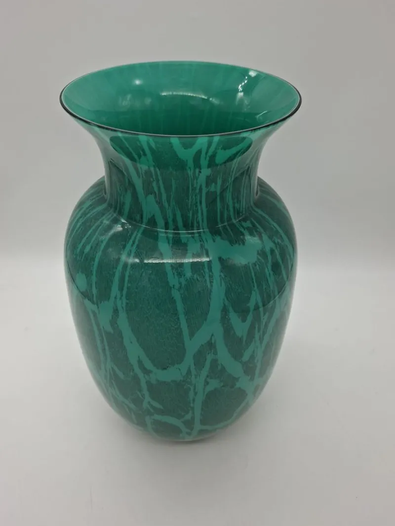 Pamono Murano Glass Vase by Veart, 1980> Vases