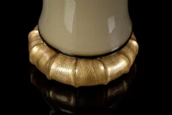 Pamono Murano Glass Vases with 24 Kt Gold by 1295 Murano, Set of 2> Tabletop|Vases