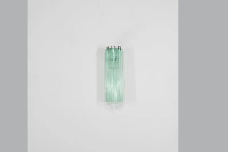 Clearance Pamono Murano Glass Wall Light, Italy, 1960s