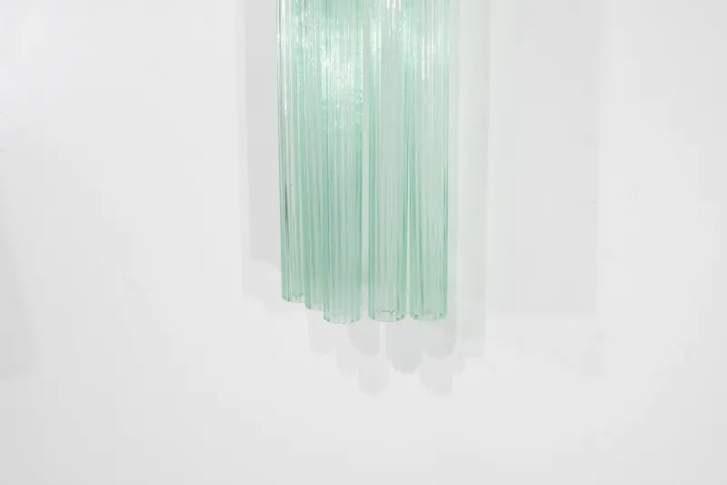 Clearance Pamono Murano Glass Wall Light, Italy, 1960s