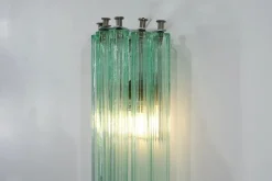 Clearance Pamono Murano Glass Wall Light, Italy, 1960s