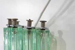 Clearance Pamono Murano Glass Wall Light, Italy, 1960s