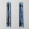Pamono Murano Glass Wall Lights, 1970s, Set of 2> Wall Lights & Sconces