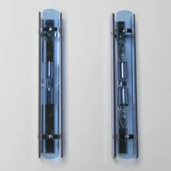 Pamono Murano Glass Wall Lights, 1970s, Set of 2> Wall Lights & Sconces