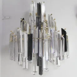 Online Pamono Murano Glass Wall Lights attributed to Paolo Venini, 1970s, Set of 2