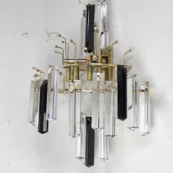 Online Pamono Murano Glass Wall Lights attributed to Paolo Venini, 1970s, Set of 2