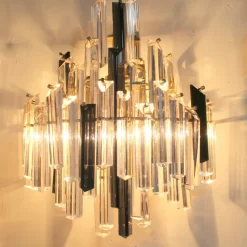 Online Pamono Murano Glass Wall Lights attributed to Paolo Venini, 1970s, Set of 2