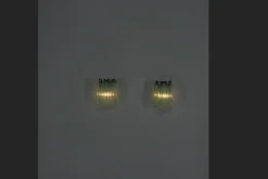 Clearance Pamono Murano Glass Wall Sconces, 1960s, Set of 2