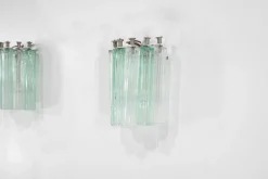 Clearance Pamono Murano Glass Wall Sconces, 1960s, Set of 2