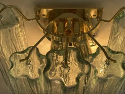 Pamono Murano Glass Wall Sconces from Simoeng, Set of 2