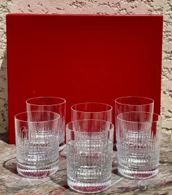 Online Pamono Nancy Goblets from Baccarat, Set of 9